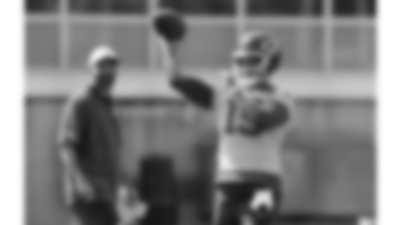 Kansas City Chiefs quarterback Patrick Mahomes (15) during practice on Friday, October 3, 2025 in Kansas City, MO.