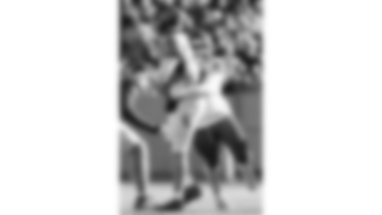 Kansas City Chiefs defensive end Ashton Gillotte (97) sacks Titans quarterback Cam Ward (1) during a week 16 NFL Football game against the Tennessee Titans on Sunday, December 21, 2025 in Nashville, Tennessee.