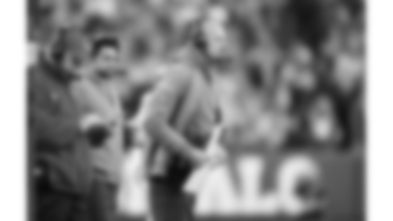 Kansas City Chiefs Offensive Coordinator Matt Nagy during a week 9 NFL football game against the Buffalo Bills, Sunday, November 2, 2025 in Buffalo, NY