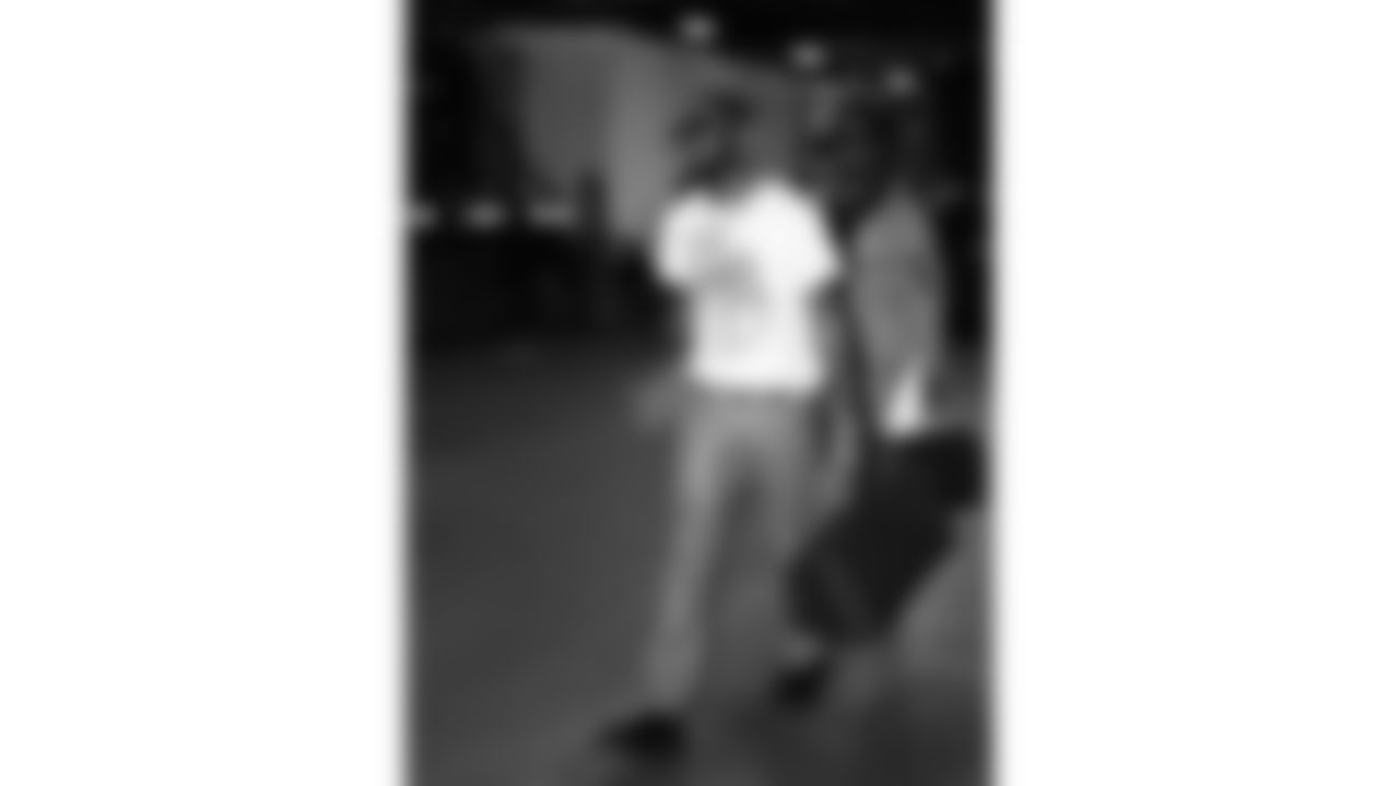 Kansas City Chiefs cornerback Jaylen Watson (35) arrives prior to a week 11 NFL Football game against the Denver Broncos on Sunday, November 16, 2025 in Denver, Colorado.