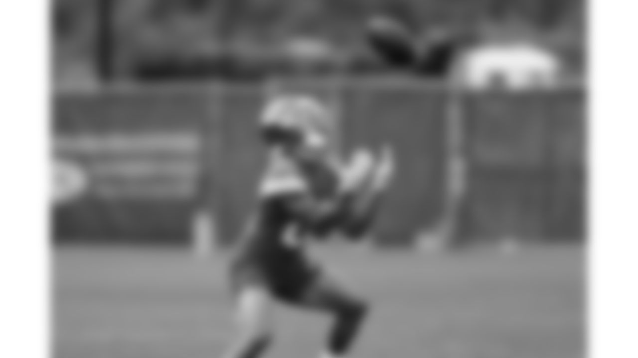 Kansas City Chiefs wide receiver Nikko Remigio (81) at practice during phase 3 of OTAs on Friday, June 13, 2025 in Kansas City, MO.