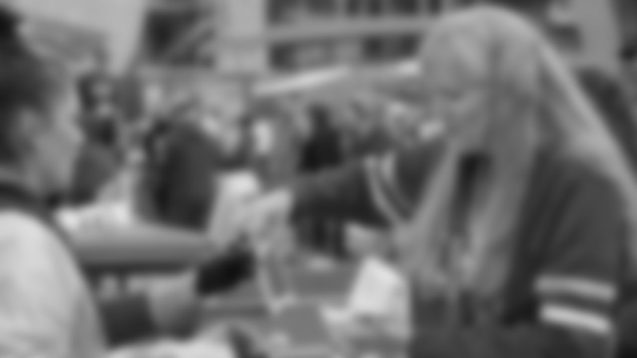 Fans prior to a week 12 NFL Football game against the Indianapolis Colts on Sunday, November 23, 2025 in Kansas City, MO