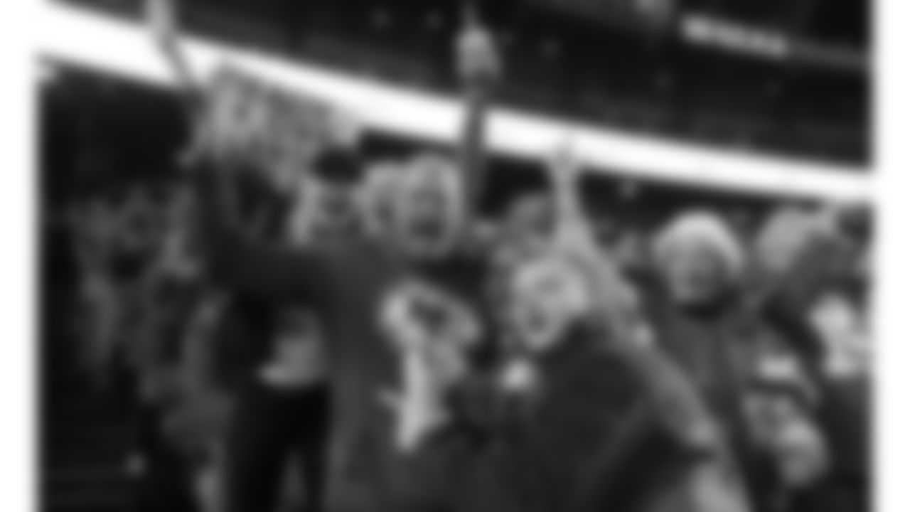 Fans during an NFL week 17 matchup against the Denver Broncos, Thursday, December 25, 2025.