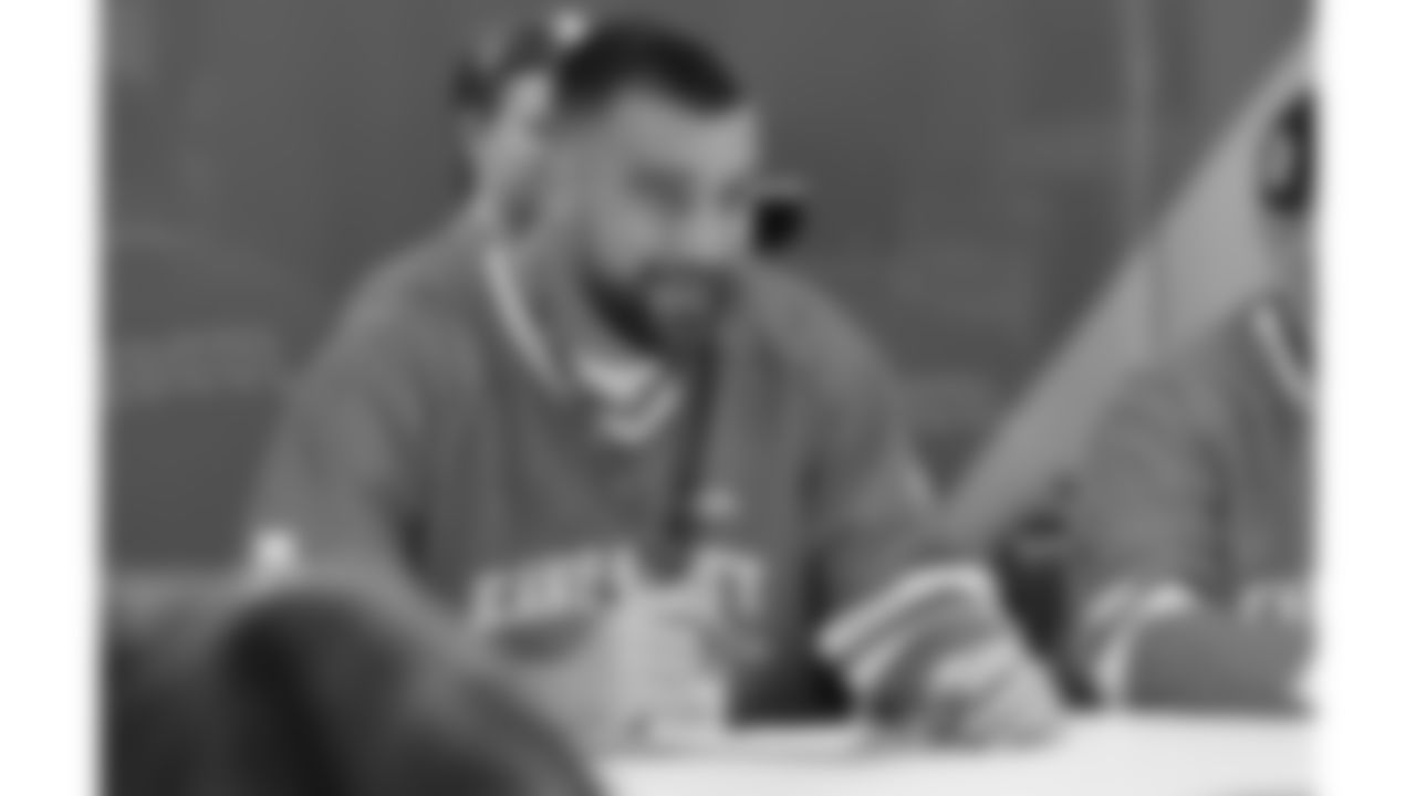Kansas City Chiefs tight end Travis Kelce hosts a Celebrity Game Challenge at Operation Breakthrough on Tuesday, October 21, 2025 in Kansas City, MO.
