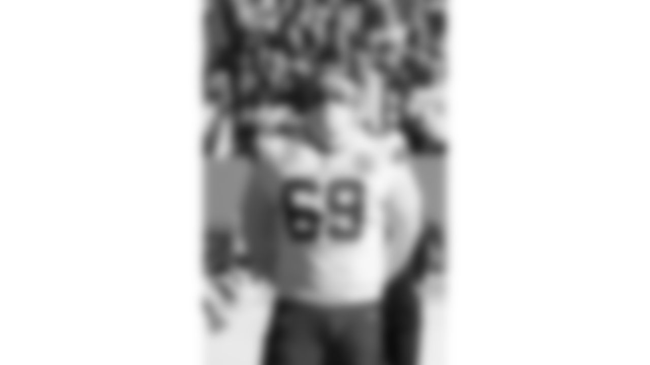 Kansas City Chiefs linebacker Nick Bolton (32), nose tackle Mike Pennel (69) and linebacker Cole Christiansen (48) stand for the National Anthem prior to a week 16 NFL football game against the Tennessee Titans, Sunday, December 21, 2025 in Nashville, TN.