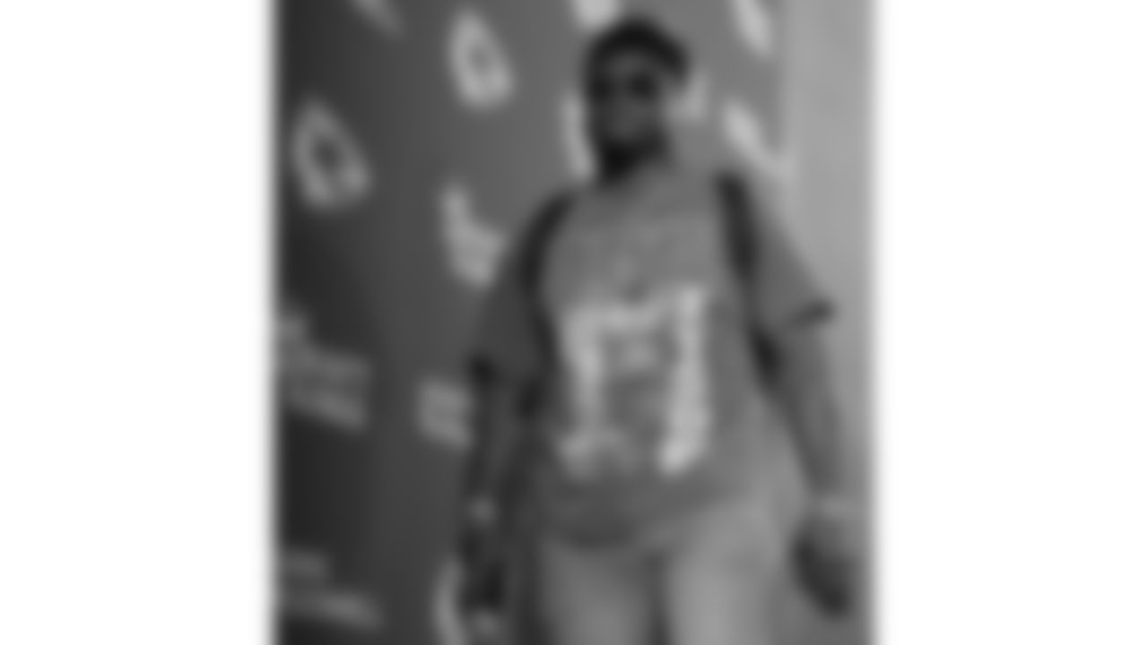 Kansas City Chiefs Defensive quality control Christopher Orr arrives prior to a week 7 NFL Football game against the Las Vegas Raiders on Sunday, October 19, 2025 in Kansas City, MO.