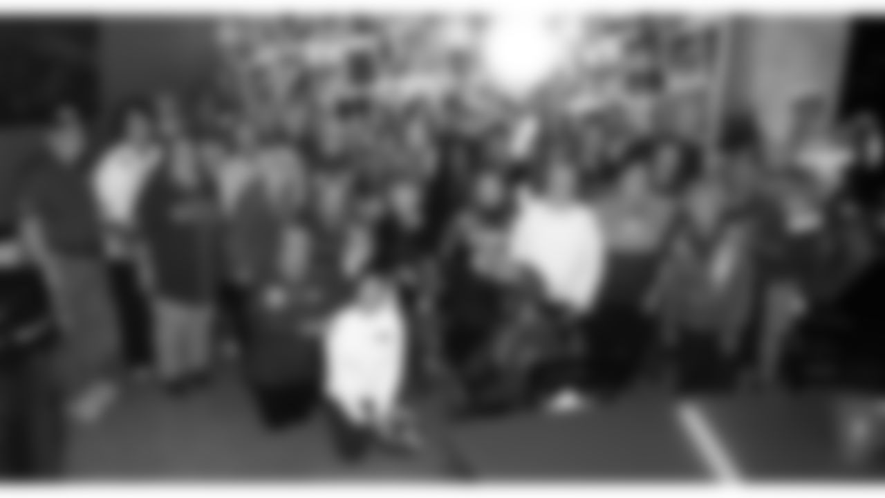 Red Coaters gather at the Kingdom Club to watch the Chiefs take on the Denver Broncos on November 16, 2025.