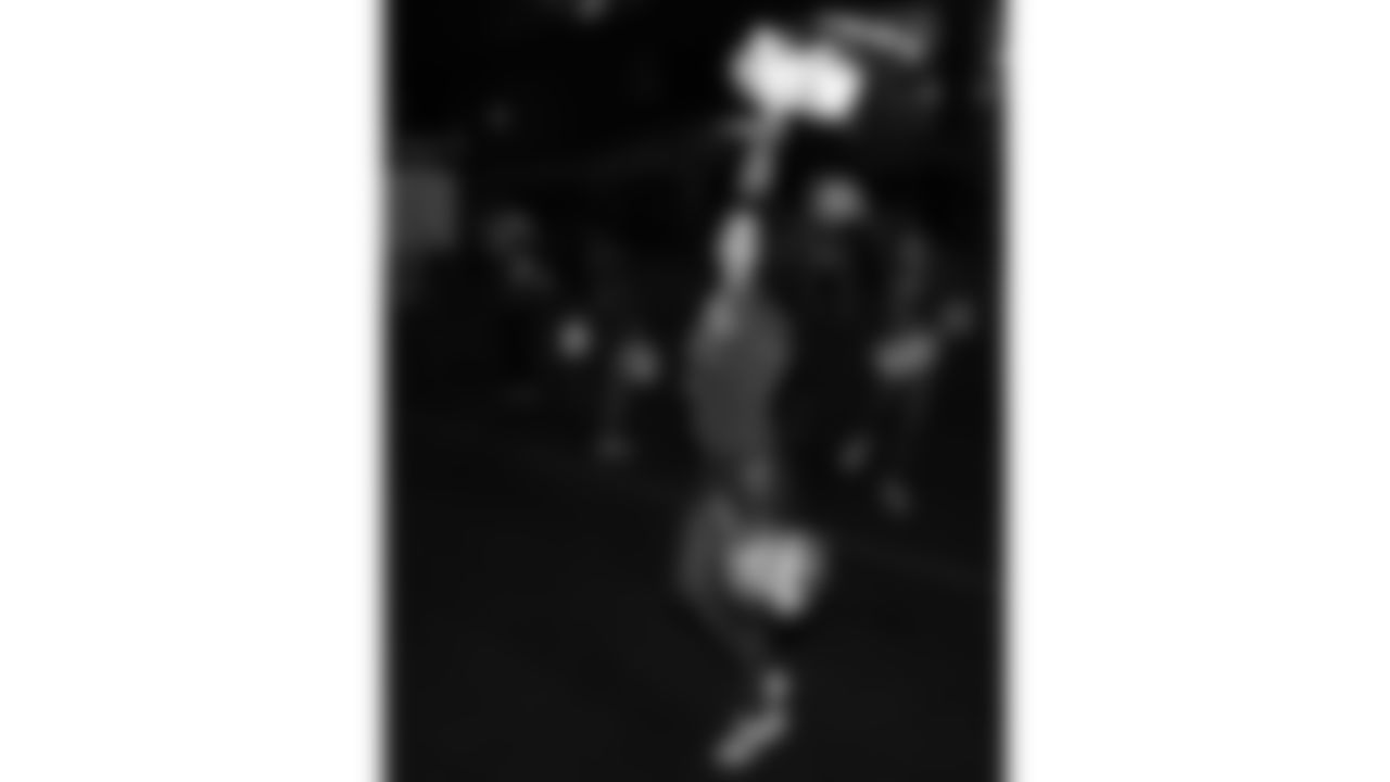 The Kansas City Chiefs Cheerleaders and Entertainment teams prior to a week 17 NFL Football game against the Denver Broncos on December 25, 2025 in Kansas City, MO.