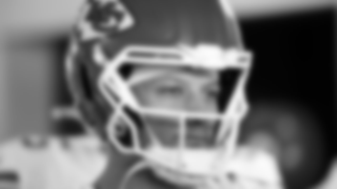 Kansas City Chiefs quarterback Patrick Mahomes (15) in the tunnel prior to a week 11 NFL Football game against the Denver Broncos on Sunday, November 16, 2025 in Denver, Colorado.