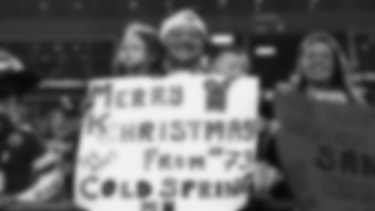 Fans prior to an NFL week 17 matchup against the Denver Broncos, Thursday, December 25, 2025.