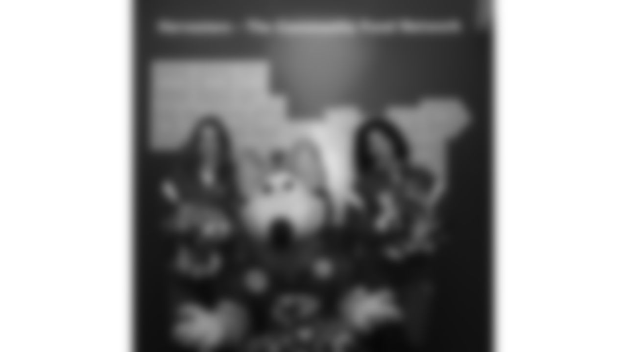 Kansas City Chiefs Cheerleaders and KC Wolf at the annual Souper Bowl at the Harvesters Community Food Network in Kansas City on Tuesday, February 4, 2026.