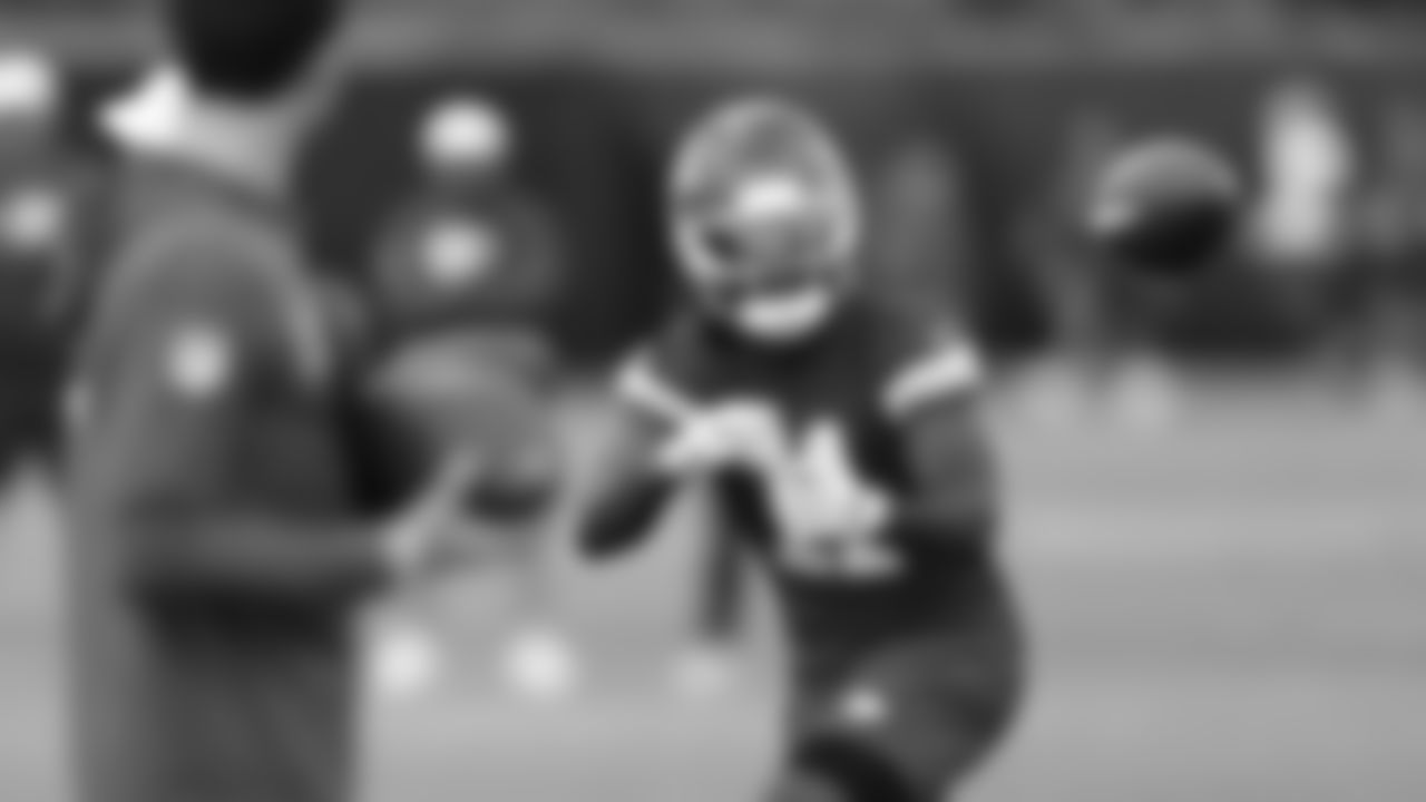Kansas City Chiefs players during rookie mini camp, May 3, 2025.