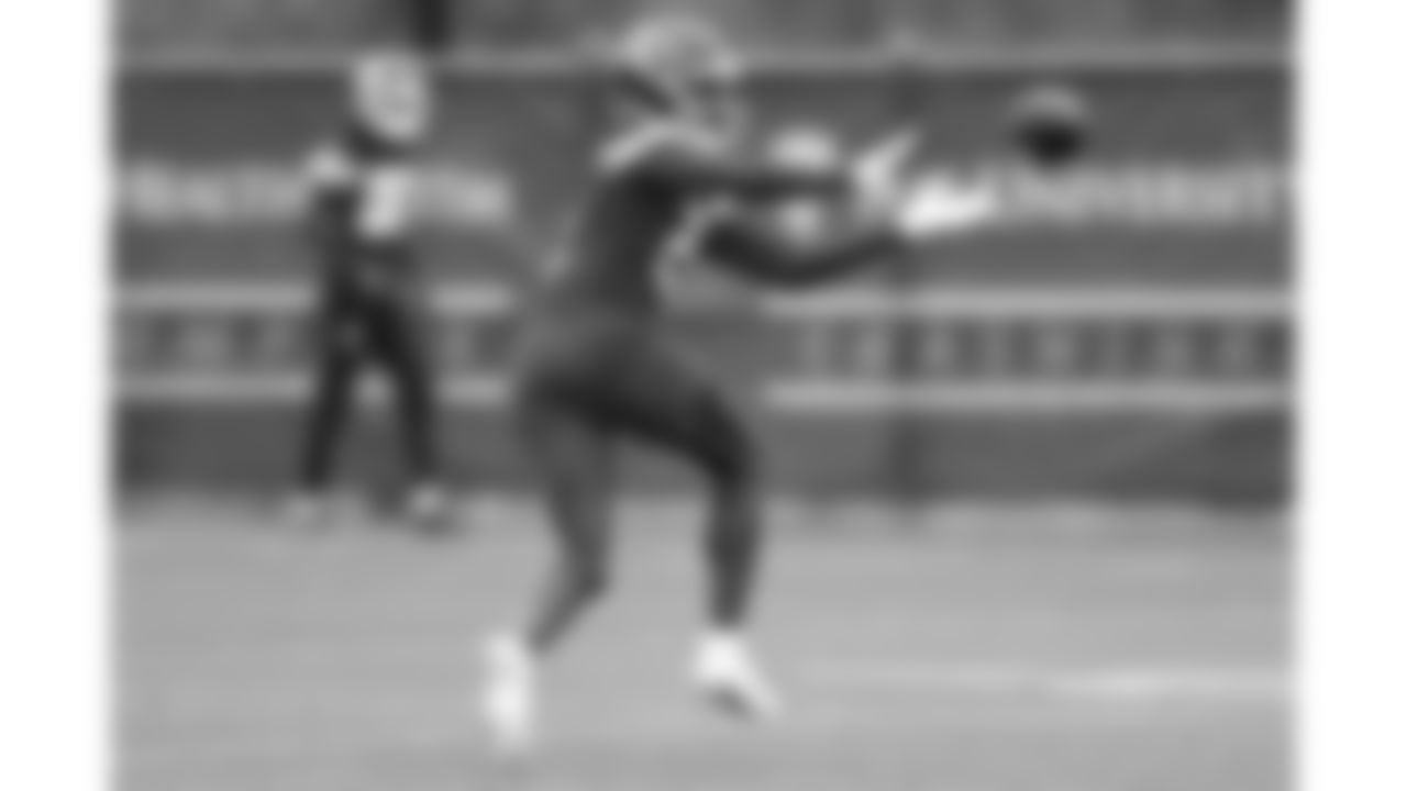 Kansas City Chiefs player practices during phase 3 of OTAs on Thursday, May 29, 2025 in Kansas City, MO.