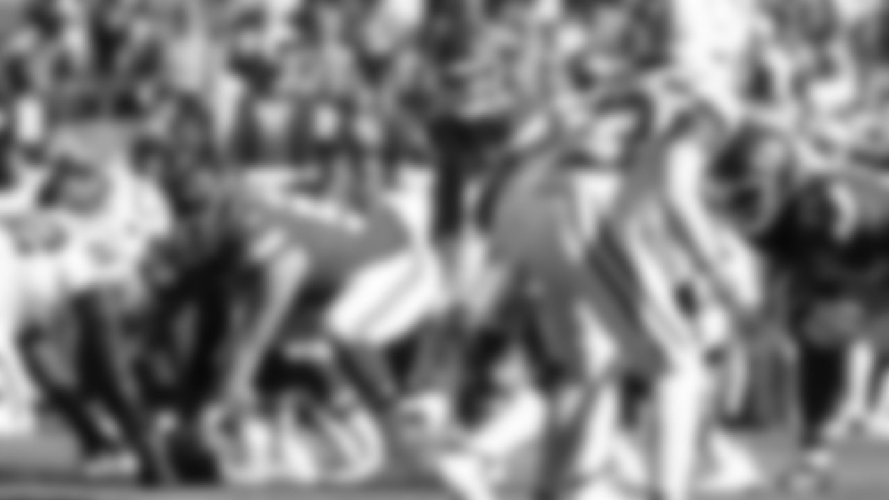 Kansas City Chiefs quarterback Patrick Mahomes (15) looks over the defense before the snap during a week 12 NFL Football game against the Indianapolis Colts on Sunday, November 23, 2025 in Kansas City, MO