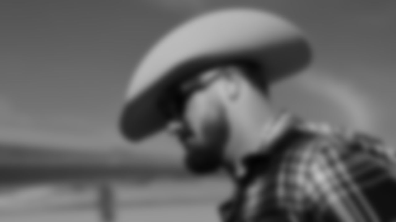 Kansas City Chiefs tight end Jared Wiley (12) travels for a week 13 matchup with the Dallas Cowboys Wednesday November 26, 2025.