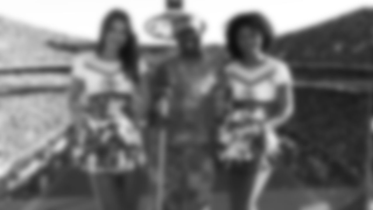 DiPardo - Sergeant First Class Corey McCurdy on the GEHA Deck  during a week 12 NFL Football game against the Indianapolis Colts on Sunday, November 23, 2025 in Kansas City, MO