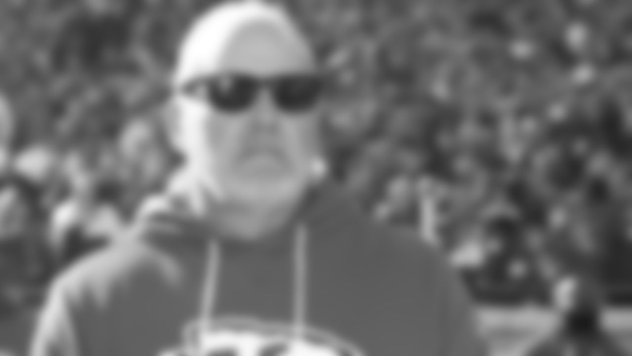 Kansas City Chiefs Assistant Head Coach and Special Teams Coordinator Dave Toub looks on prior to a week 12 NFL Football game against the Indianapolis Colts on Sunday, November 23, 2025 in Kansas City, MO