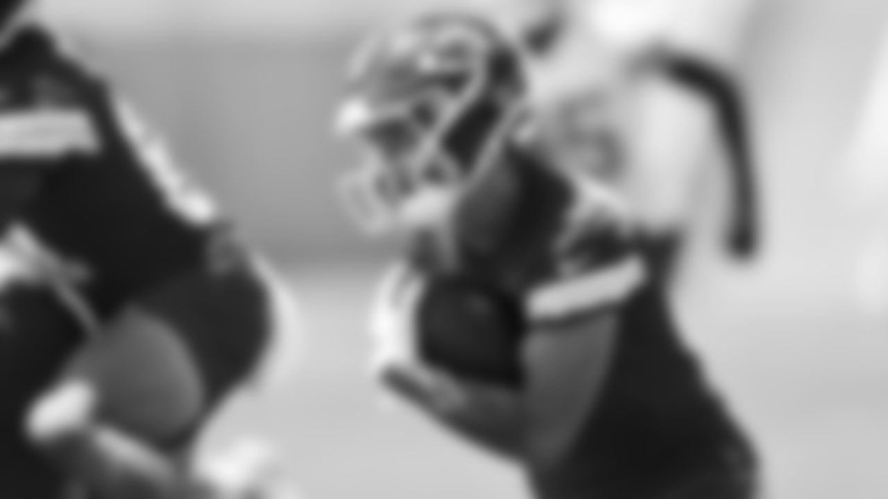 Kansas City Chiefs running back Louis Rees-Zammit (9) at practice during Phase 3 of OTAs on Wednesday, May 22, 2024 in Kansas City, MO.