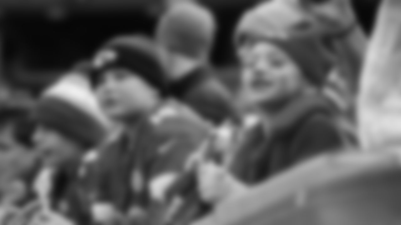 Kansas City Chiefs fans prior to a week 16 NFL Football game against the Tennessee Titans on Sunday, December 21, 2025 in Nashville, Tennessee.