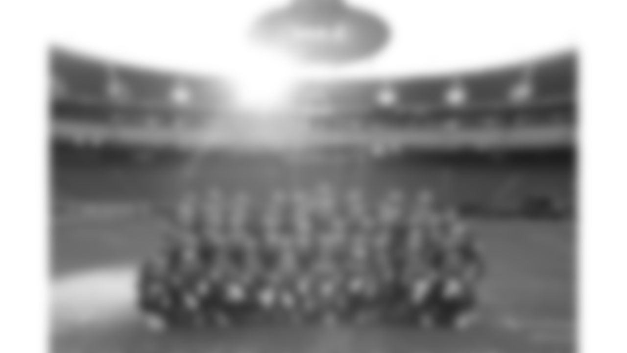 Kansas City Chiefs Cheerleaders practice on the field prior to a week 15 NFL Football game against the Los Angeles Chargers on Sunday, December 14, 2025 in Kansas City, MO.