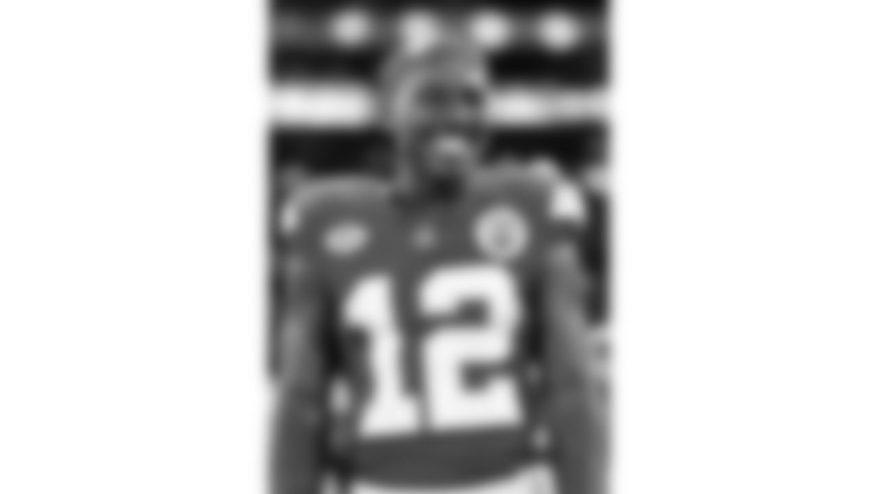 Kansas City Chiefs wide receiver Mecole Hardman (12) before the regular season Week 9 NFL Football Game on Sunday, November 5, 2023 at Deutsche Bank Park in Frankfurt, Germany.