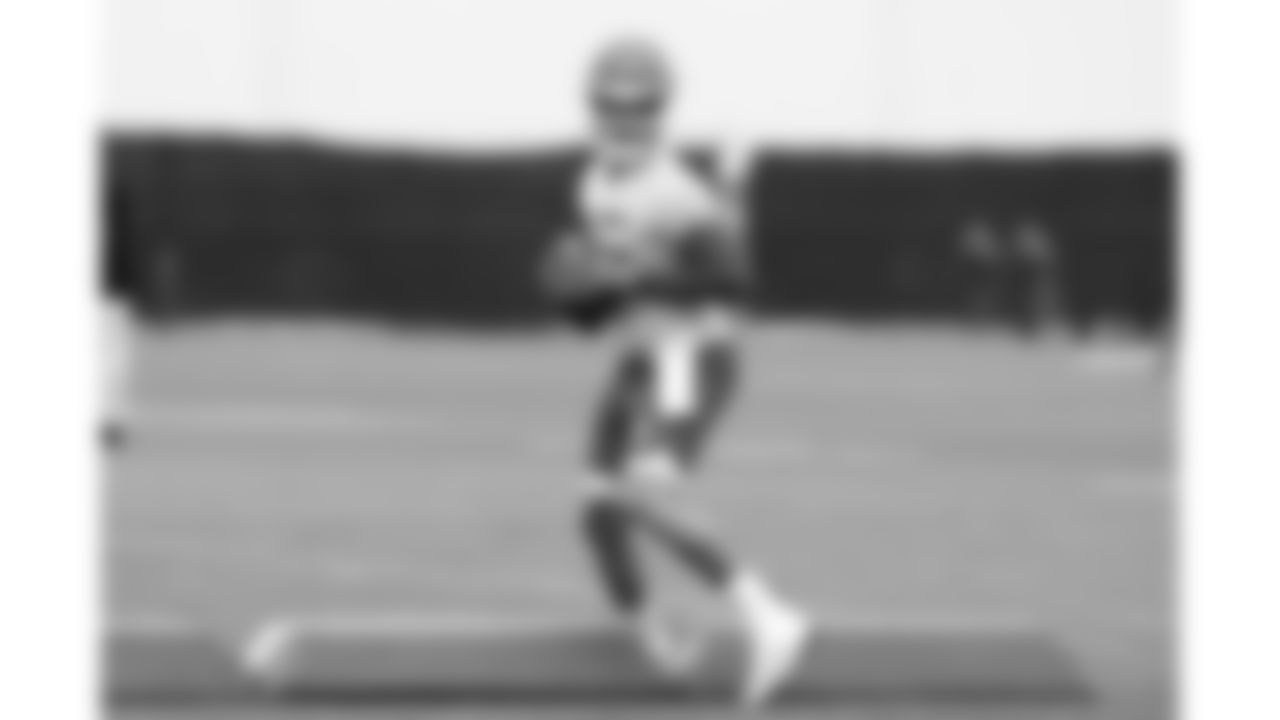 Kansas City Chiefs quarterback Patrick Mahomes (15) practices during phase 3 of OTAs on Thursday June 12, 2025 in Kansas City, MO.