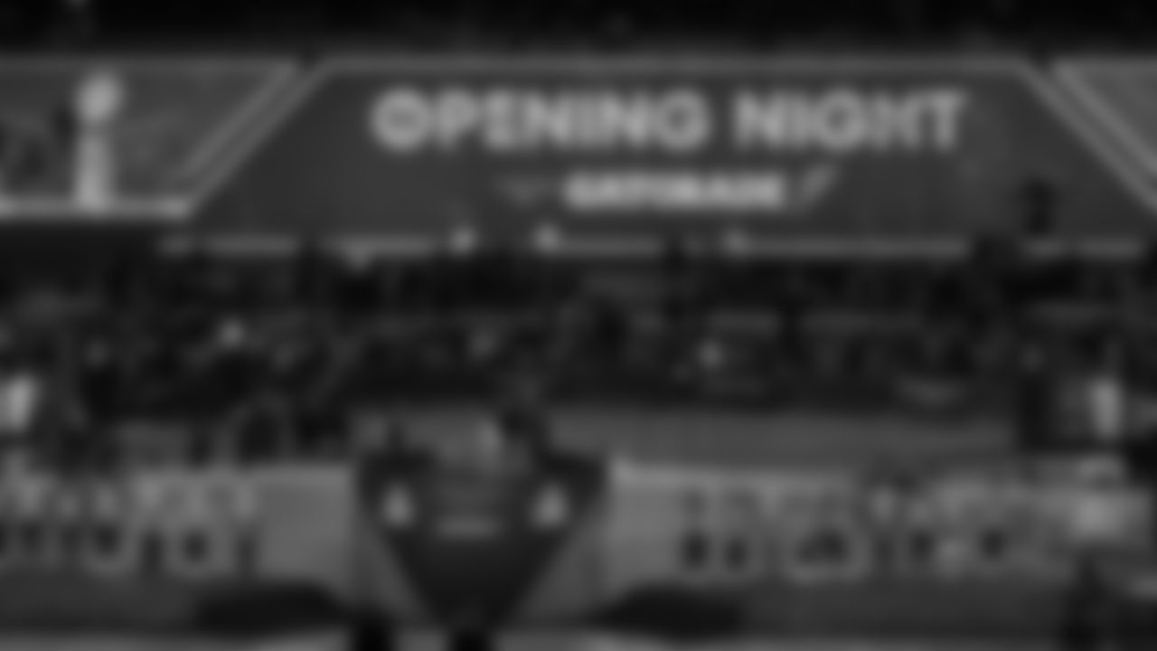Super Bowl LVIII Opening Night at Allegiant Stadium in Las Vegas, NV, on February 5, 2024.