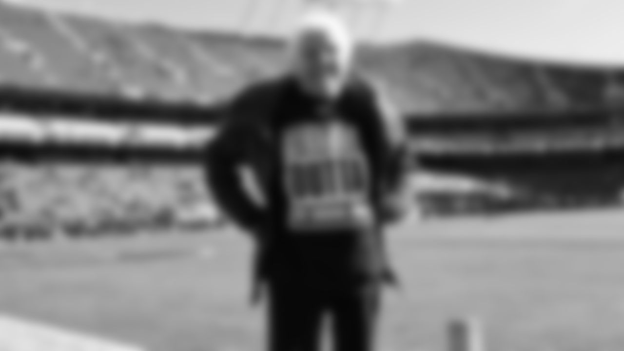 Fan prior to an NFL week 15 matchup against the Los Angeles Chargers, Sunday December 14, 2025.