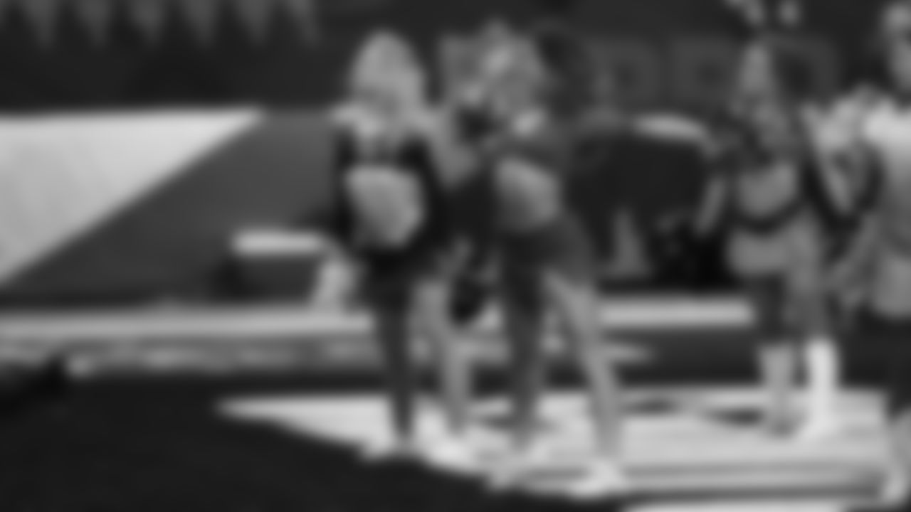 Kansas City Chiefs Cheerleaders Sadie during the 2026 NFL Pro Bowl in San Francisco, California on Tuesday, February 3, 2026.