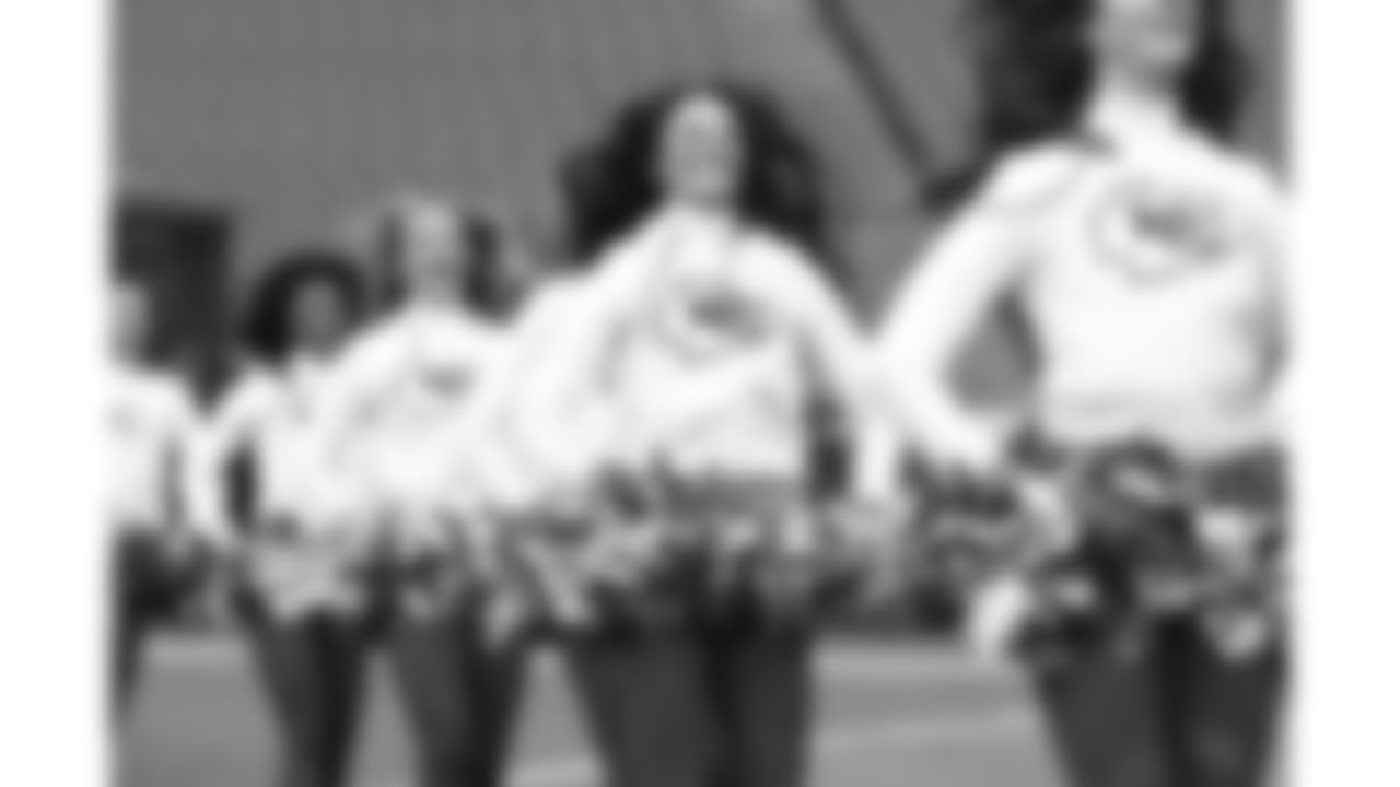 The Kansas City Chiefs Cheerleaders field rehearsal before a week 12 NFL football game against the Indianapolis Colts, Sunday, November 23, 2025 in Kansas City, MO.