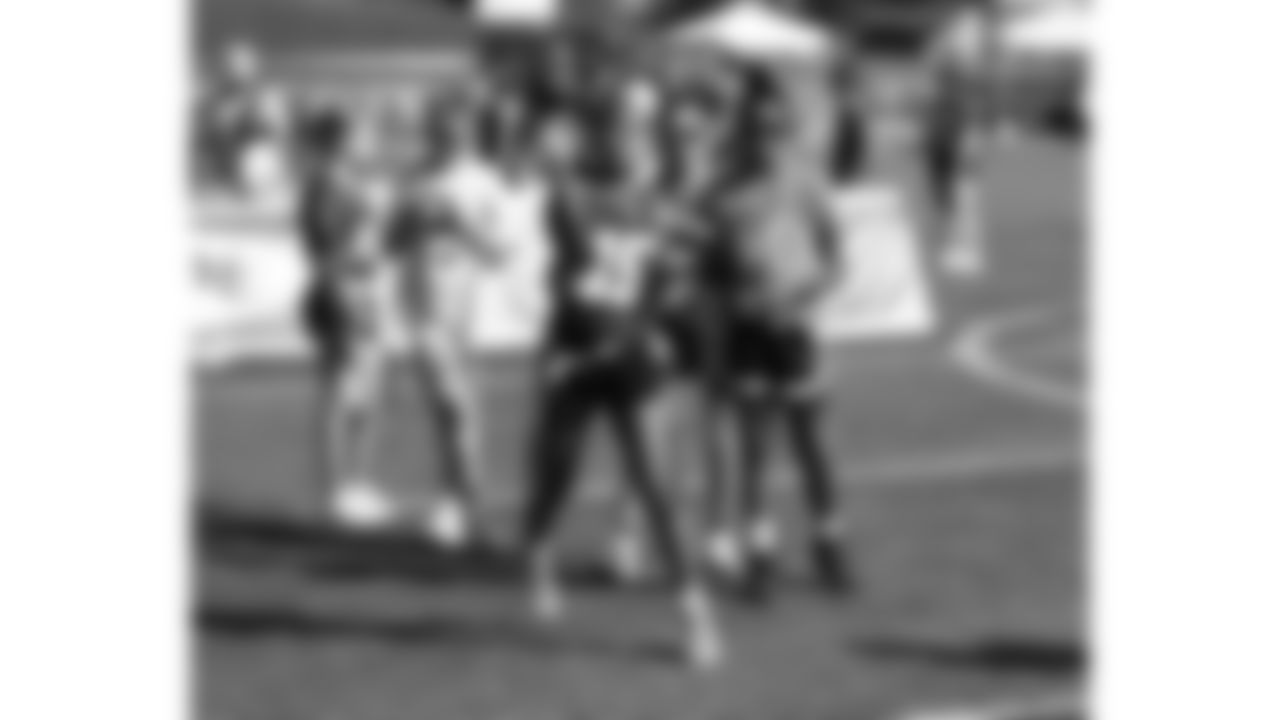 Kansas City Youth Flag Football ran drills during day 7 of training camp practice on Tuesday, July 29, 2025.
