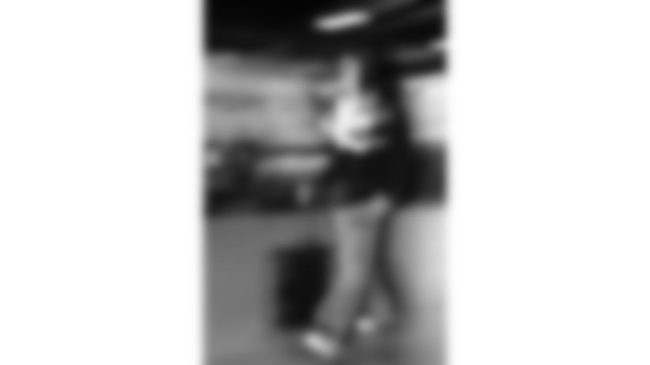 Kansas City Chiefs wide receiver Nikko Remigio (81) arrives prior to a week 11 NFL Football game against the Denver Broncos on Sunday, November 16, 2025 in Denver, Colorado.