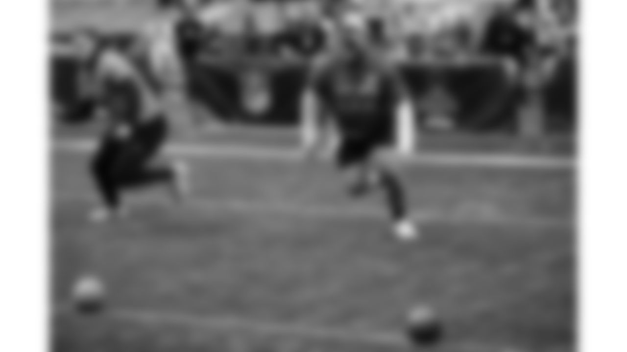 Kansas City Chiefs center Creed Humphrey (52) participates in dodge ball at the 2026 Pro Bowl opening night at the Moscone Center in San Francisco, California on Monday, February 2, 2026.