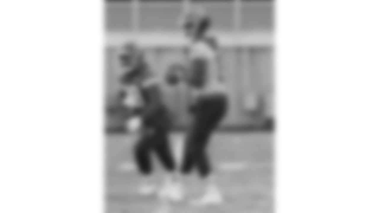 Kansas City Chiefs quarterback Patrick Mahomes (15) during week 15 practice on Friday December 12, 2025 in Kansas City, MO.