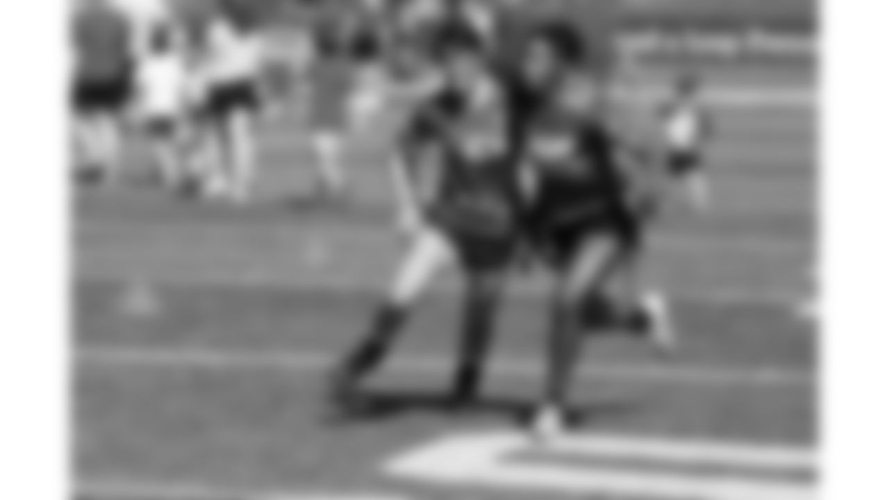 Kansas City Youth Flag Football ran drills during day 7 of training camp practice on Tuesday, July 29, 2025.