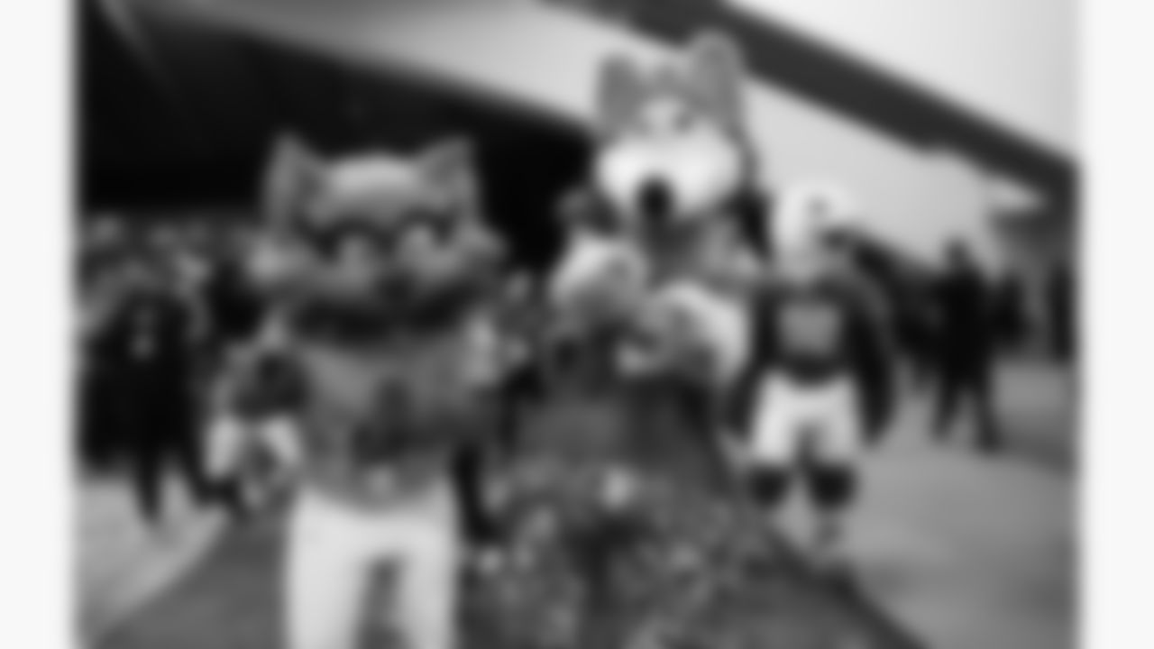 KC Wolf and friends before the 2026 NFL Pro Bowl in San Francisco, California on Tuesday, February 3, 2026.