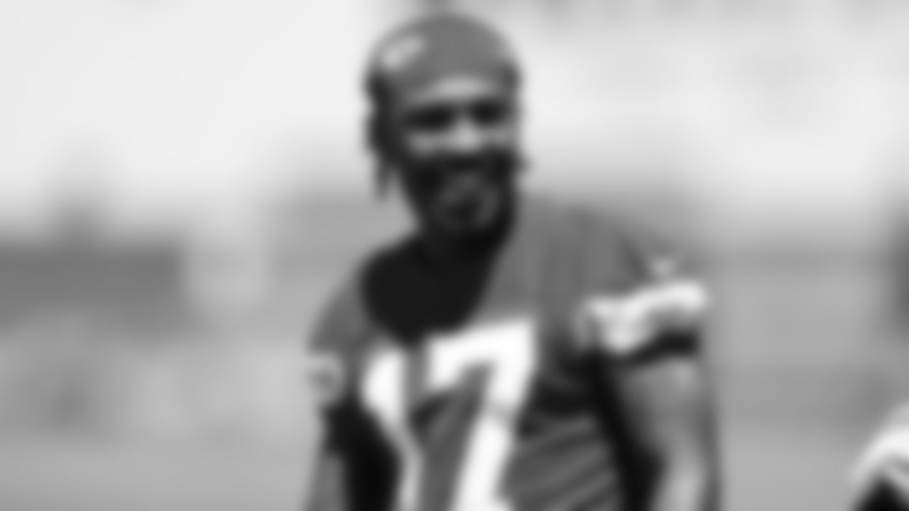 Kansas City Chiefs wide receiver Mecole Hardman (17) at practice during Phase 3 of OTAs on Friday, June 7, 2024 in Kansas City, Missouri.