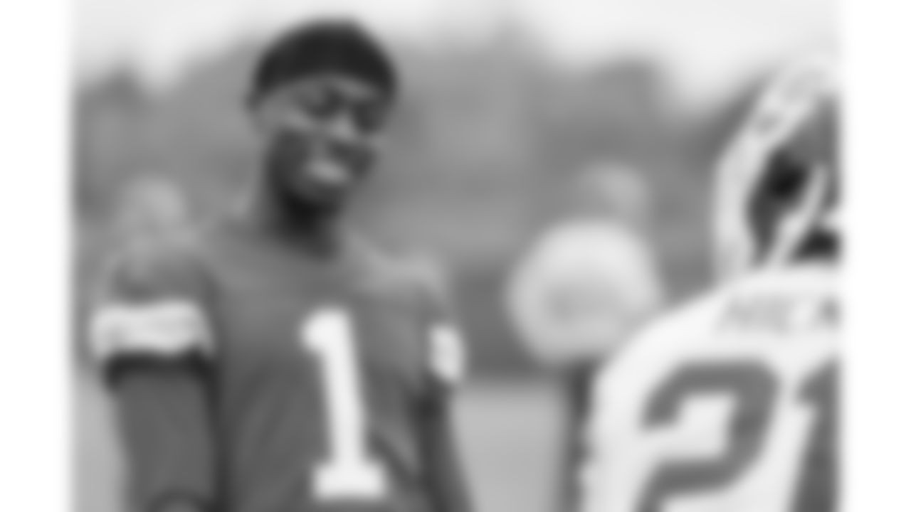 Kansas City Chiefs wide receiver Xavier Worthy (1) during phase 3 of OTAs on Thursday, May 29, 2025 in Kansas City, MO.