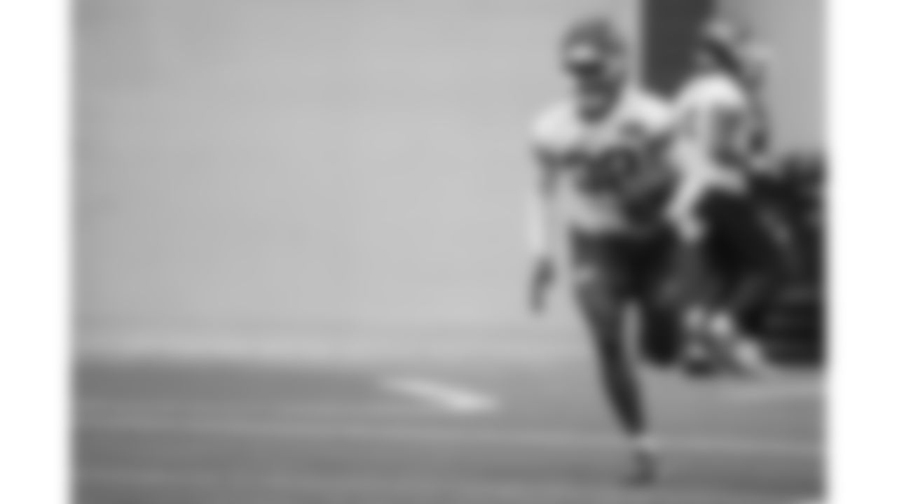 Kansas City Chiefs defensive back Kevin Knowles (38) during a week 16 practice on Thursday, December 18, 2025 in Kansas City, MO.