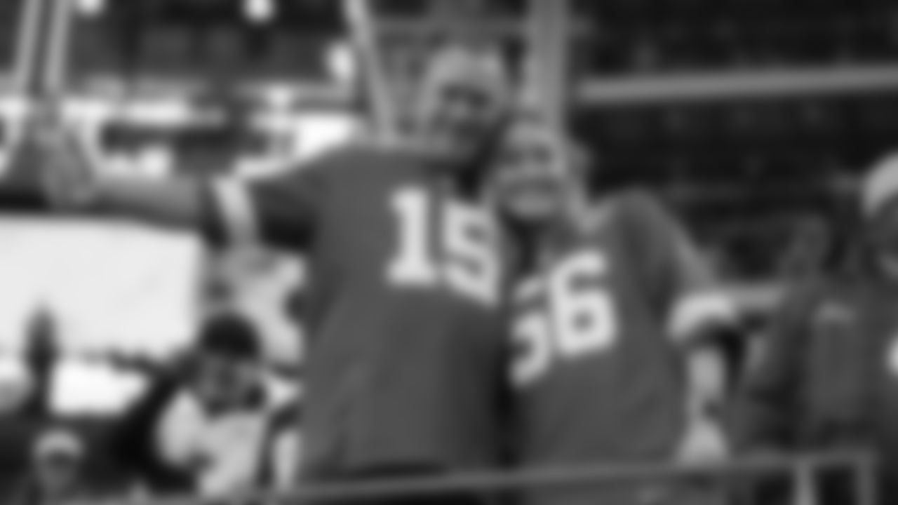 Kansas City Chiefs fans prior to a week 13 NFL Football game against the Dallas Cowboys on Thursday, November 27, 2025 in Dallas, Texas.