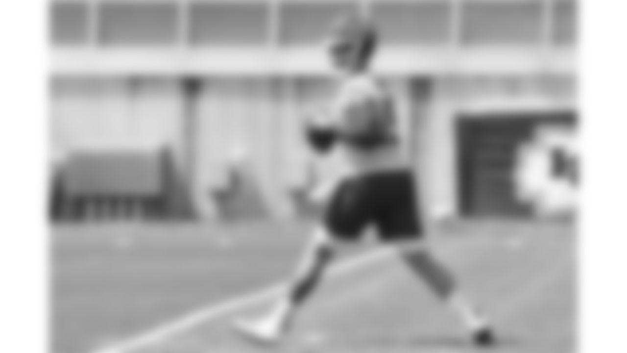 Kansas City Chiefs quarterback Patrick Mahomes (15) practices during phase 3 of OTAs on Monday June 10, 2025 in Kansas City, MO.
