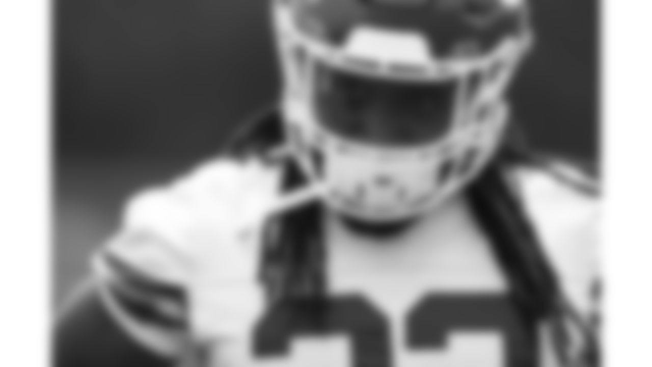 Kansas City Chiefs linebacker Nick Bolton (32) during phase 3 of OTAs on Wednesday, June 4, 2025 in Kansas City, MO.