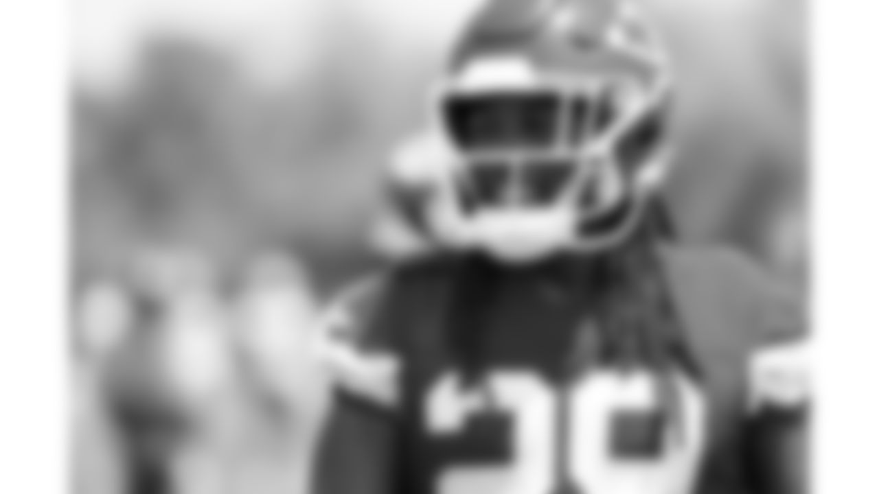 Kansas City Chiefs running back Kareem Hunt (29) at practice during phase 3 of OTAs on Wednesday, June 11, 2025 in Kansas City, MO.