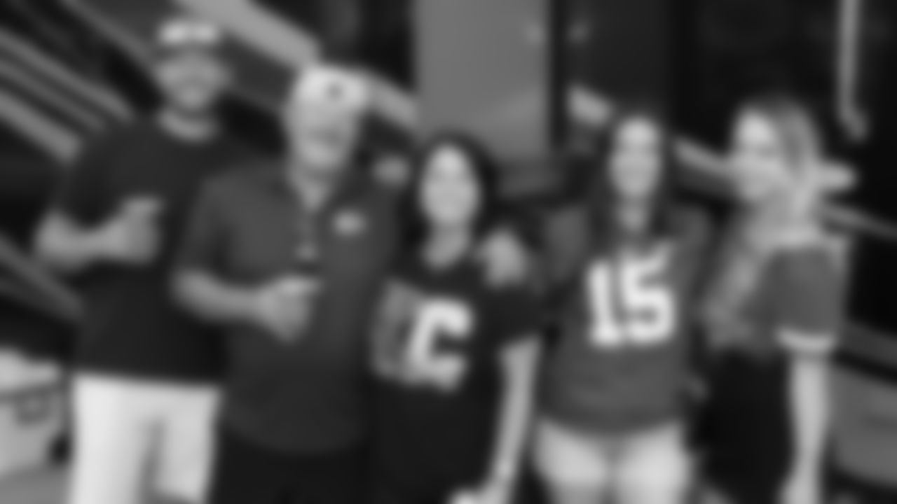 Fans prior to a week 6 NFL Football game against the Detroit Lions on Sunday, October 12, 2025 in Kansas City, MO.