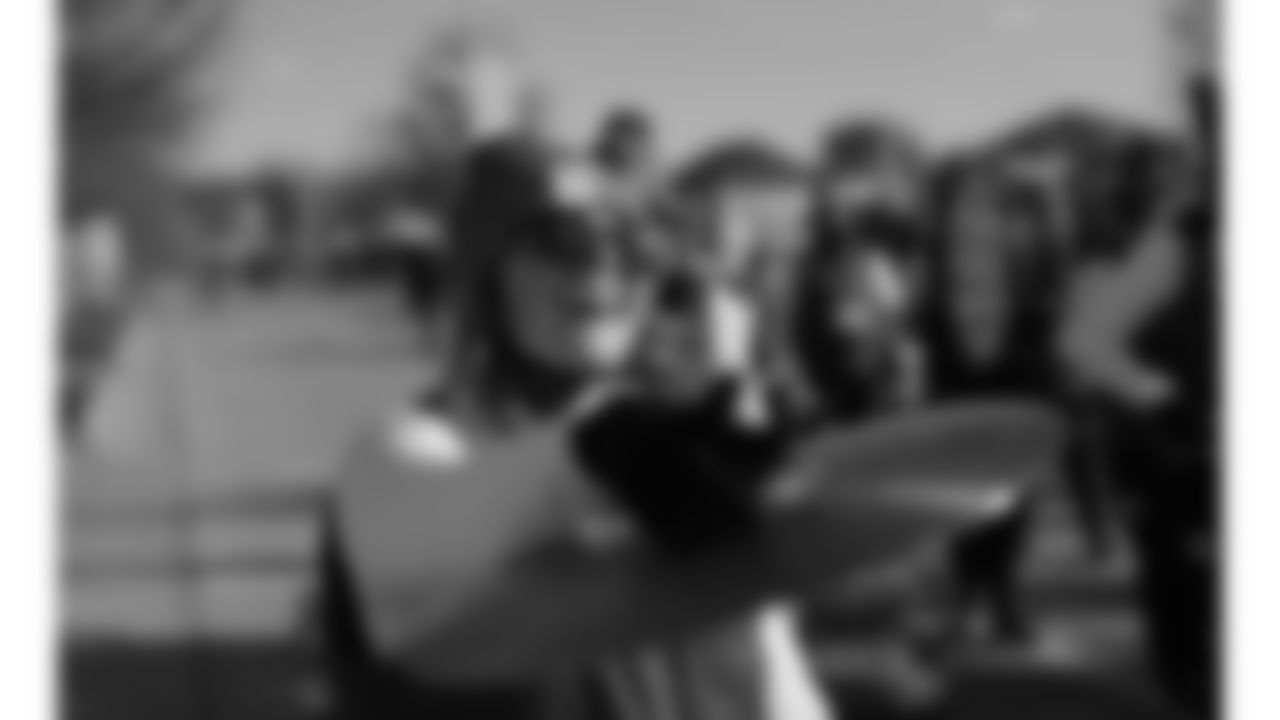 Chiefs Rumble performs prior to a week 15 NFL Football game against the Los Angeles Chargers on Sunday, December 14, 2025 in Kansas City, MO.