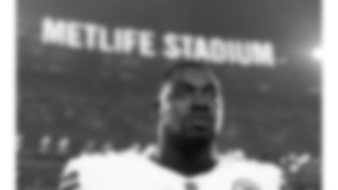 Kansas City Chiefs defensive tackle Chris Jones (95) looks on during the National Anthem prior to the week 3 NFL football game against the New York Giants, Sunday, September 21, 2025 in East Rutherford, NJ.