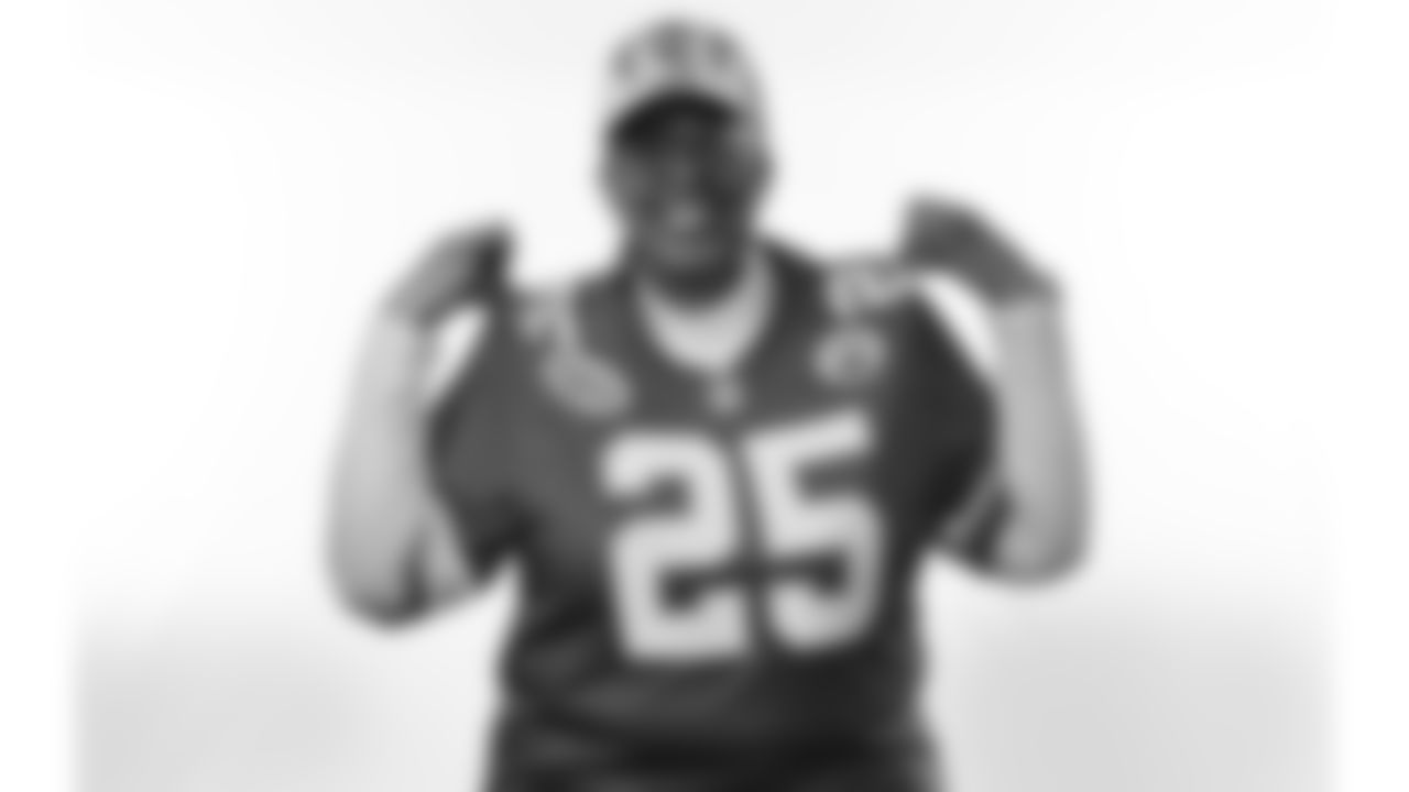 The Kansas City Chiefs 2025 Fan of the Year as photographed on Wednesday October 19, 2025.