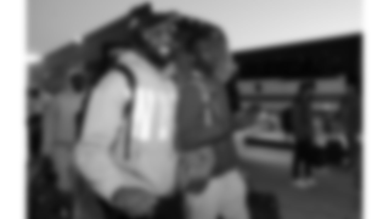 Kansas City Chiefs defensive end Felix Anudike-Uzomah (97) & cornerback Joshua Williams (2) travel to Germany ahead of the NFL regular season week 9 game on Thursday, November 2, 2023.