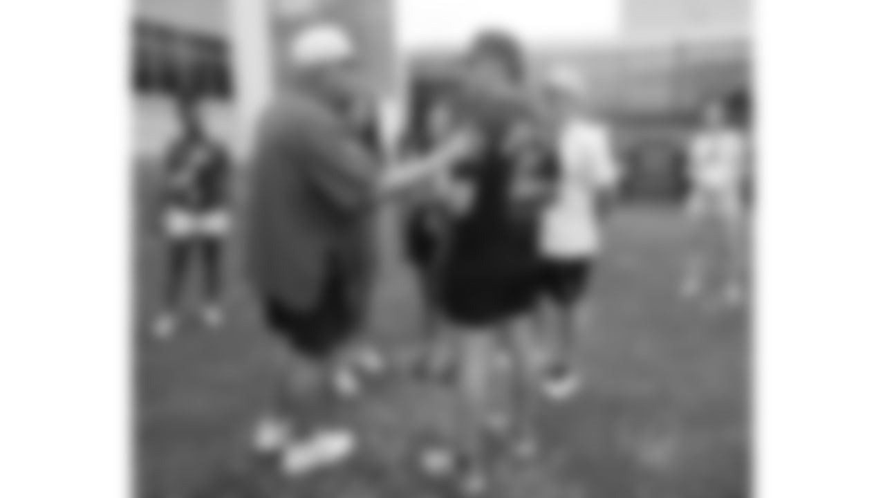 Make-a-Wish kids and their families do a meet and greet at day 1 of First Look on Tuesday, June 17, 2025 in Kansas City, MO.