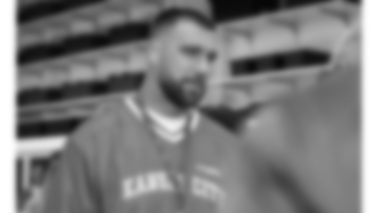 Kansas City Chiefs tight end Travis Kelce hosts a Celebrity Game Challenge at Operation Breakthrough on Tuesday, October 21, 2025 in Kansas City, MO.